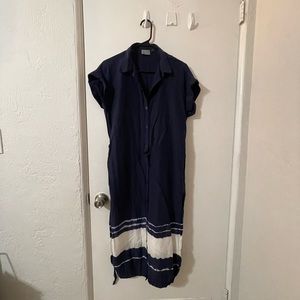 Athleta silk tshirt  dress